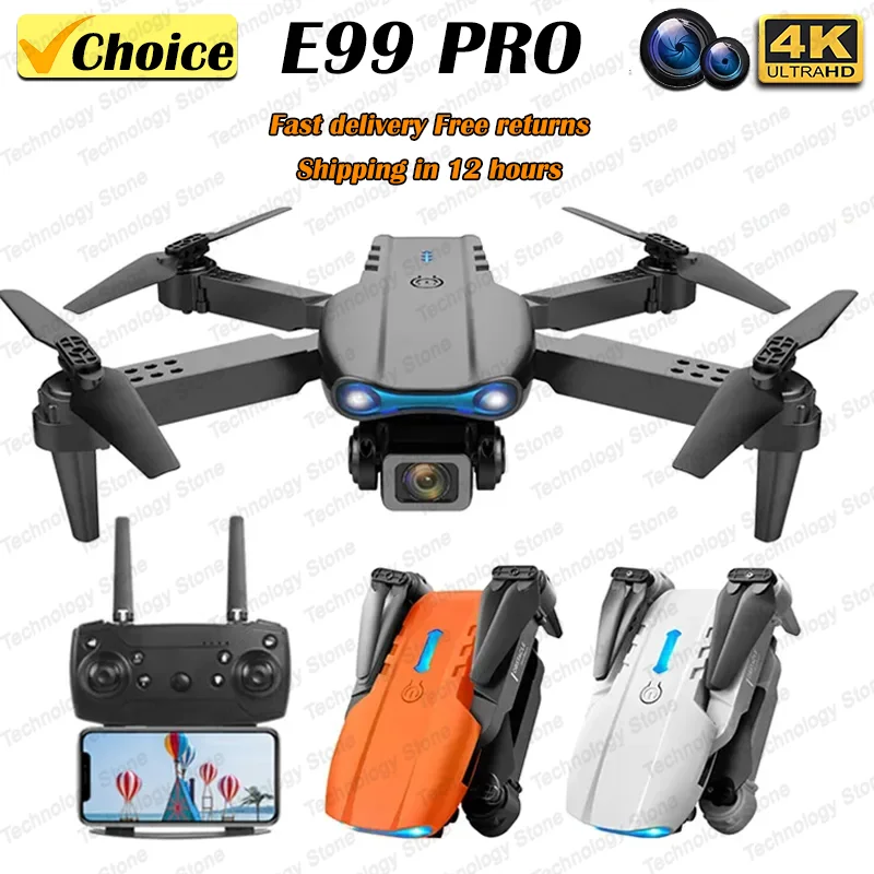 Drone Led Light - طائرة بدون طيار K3 E99PRO مع