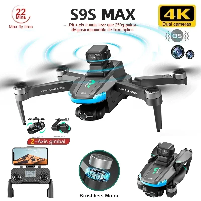 Drone Gimbal - جديد S9S ماكس طائرة صغيرة بدون