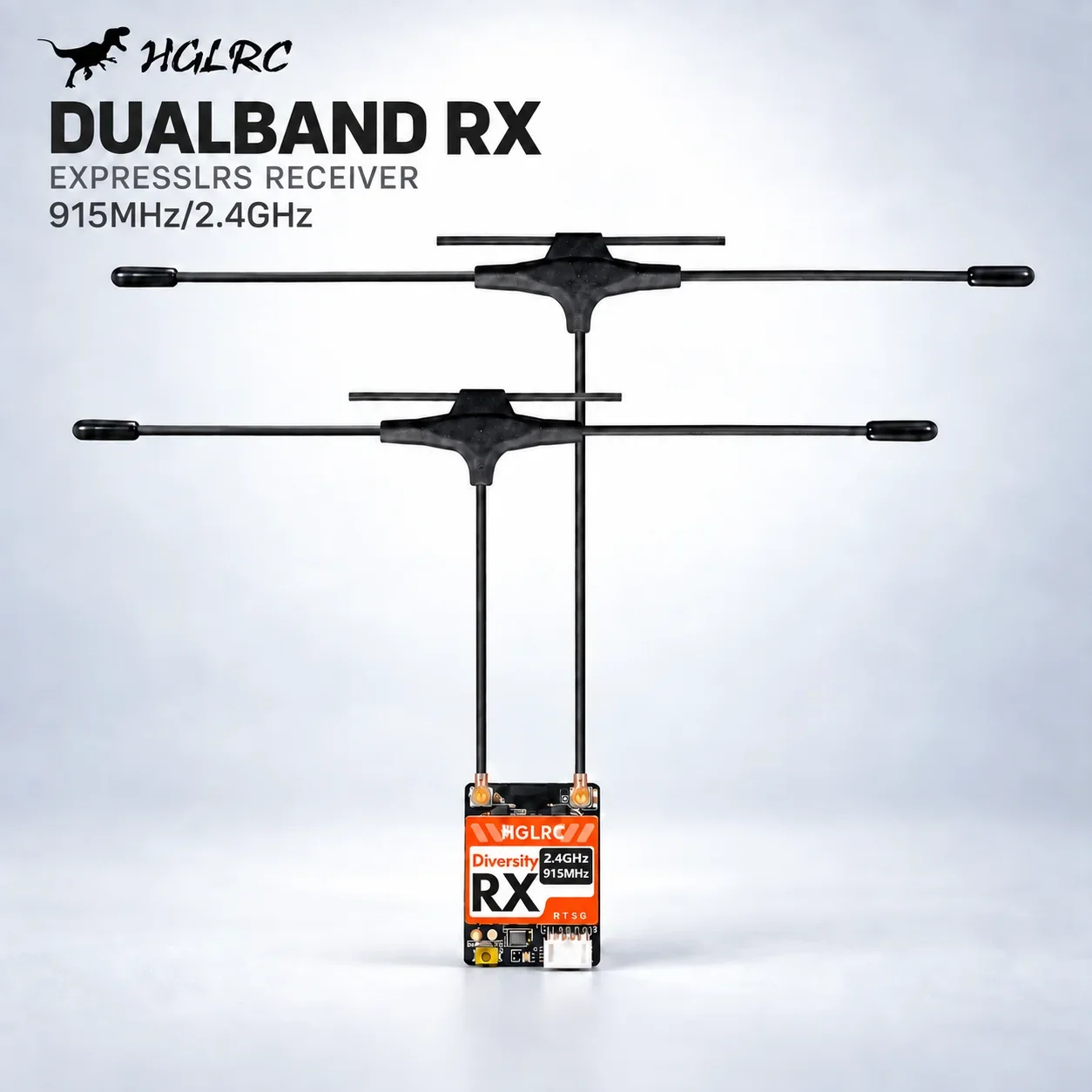 جهاز استقبال HGLRC ثنائي النطا - مراجعة Drone Antenna وسعره