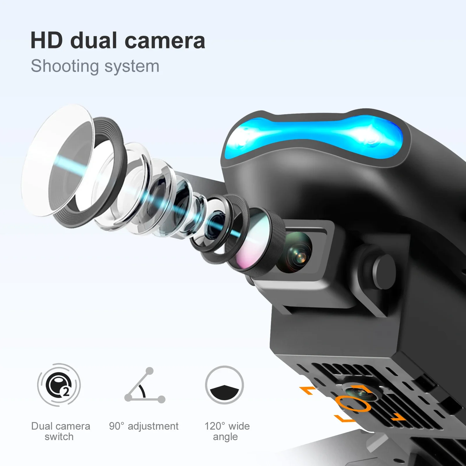 طائرة بدون طيار K3 E99PRO مع ك - مراجعة Drone Led Light وسعره