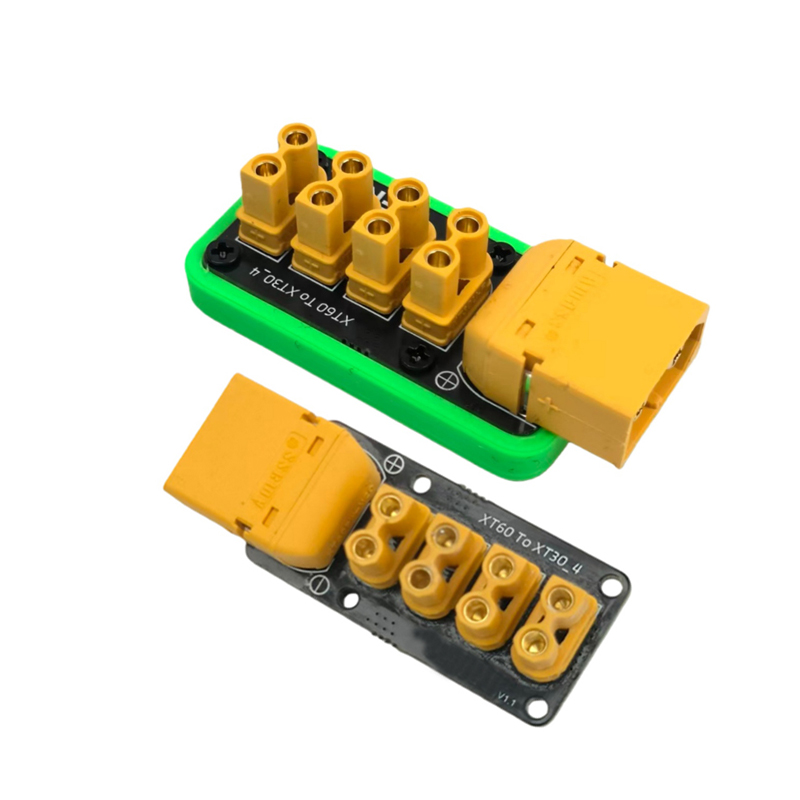1 قطعة 60A XT60 إلى XT30 4-قنا - مراجعة Drone Power Distribution Board وسعره