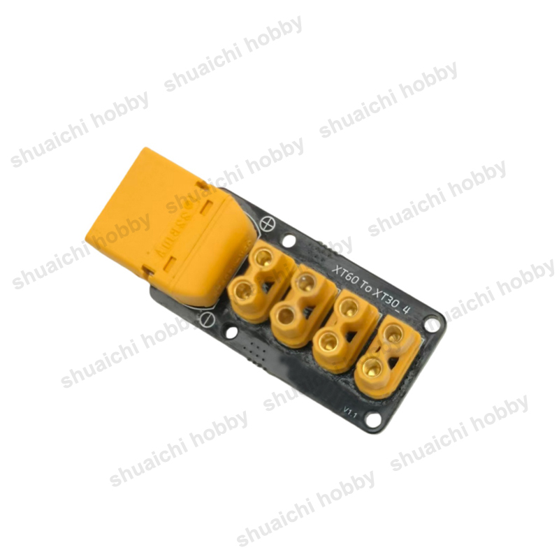 1 قطعة 60A XT60 إلى XT30 4-قنا - مراجعة Drone Power Distribution Board وسعره