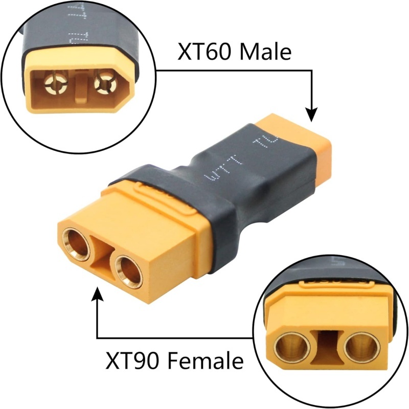 قطعتان/مجموعة، محول قابس XT90  - مراجعة Drone Charger وسعره