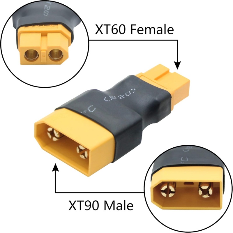 قطعتان/مجموعة، محول قابس XT90  - مراجعة Drone Charger وسعره