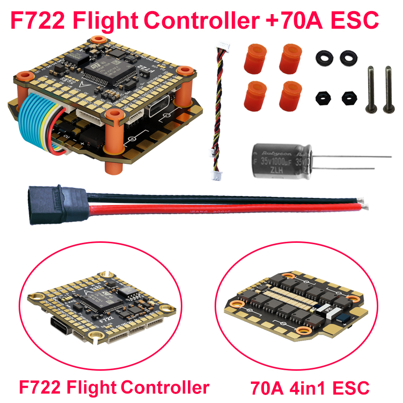 DAKEFPV F722 60A Stack ICM4268 - مراجعة Drone Power Distribution Board وسعره