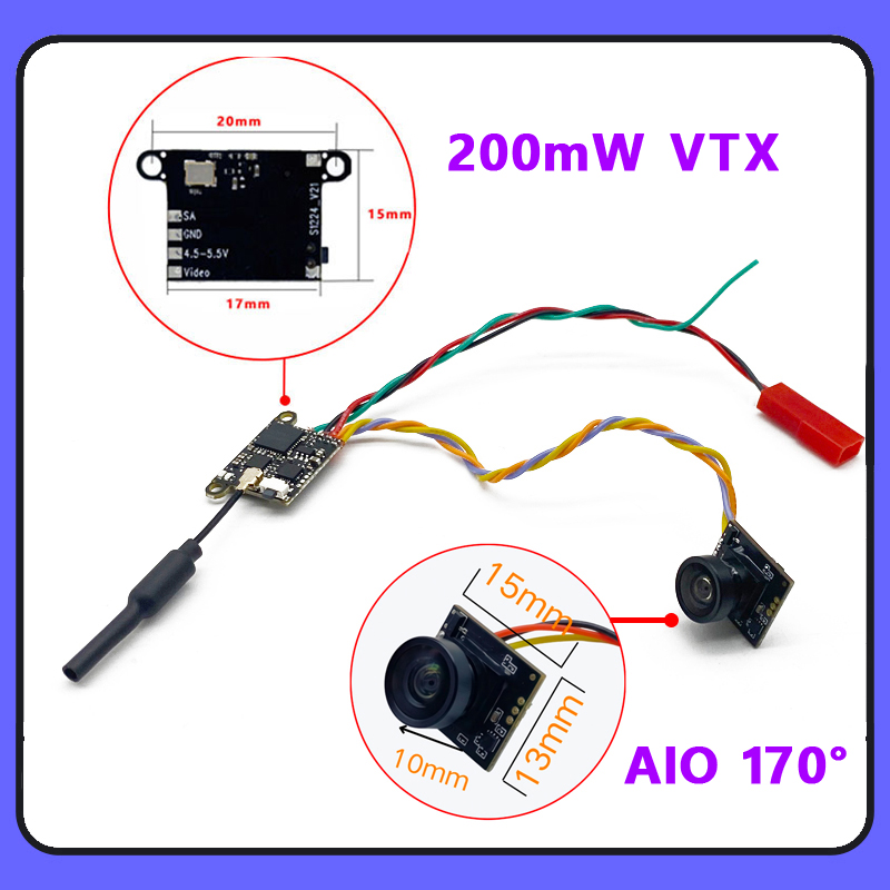 كاميرا SLONWAKE 5.8G 1200TVL F - مراجعة Drone Transmitter وسعره