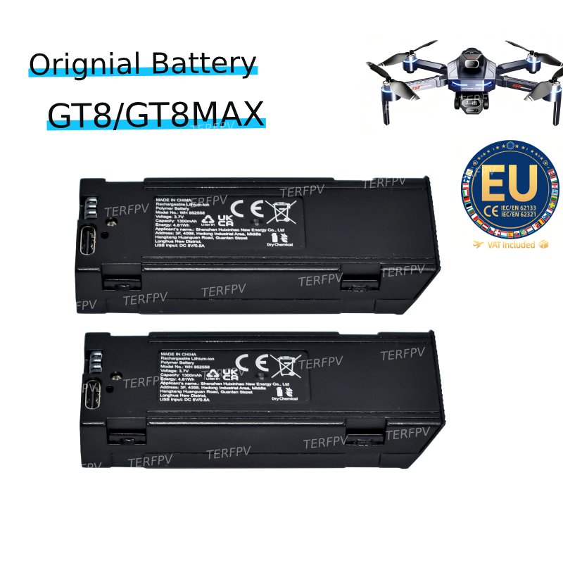 بطارية أصلية لطائرة GT8 بدون ط - مراجعة Eachine Drone E58 وسعره