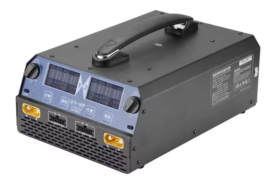 شاحن/مفرغ ذكي ثنائي القناة EV- - مراجعة Drone Charger وسعره